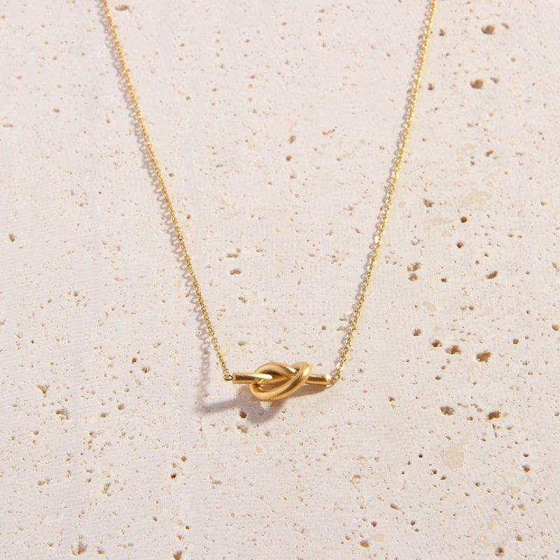 Izabel Knot Necklace