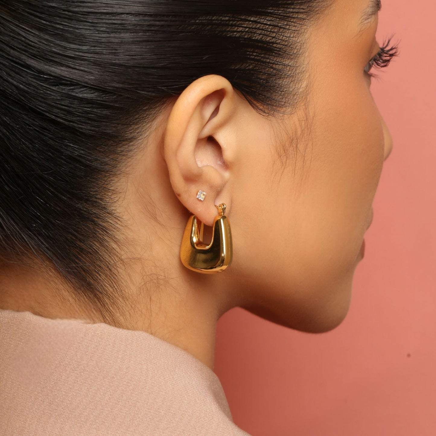 Gilded Grace Hoops