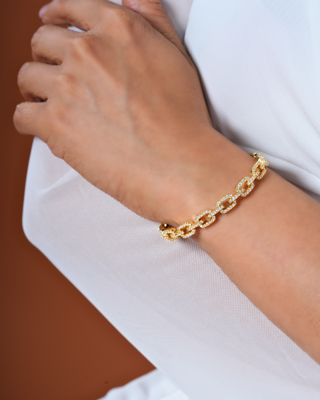 Star Gleam Diamond Cuff bracelet