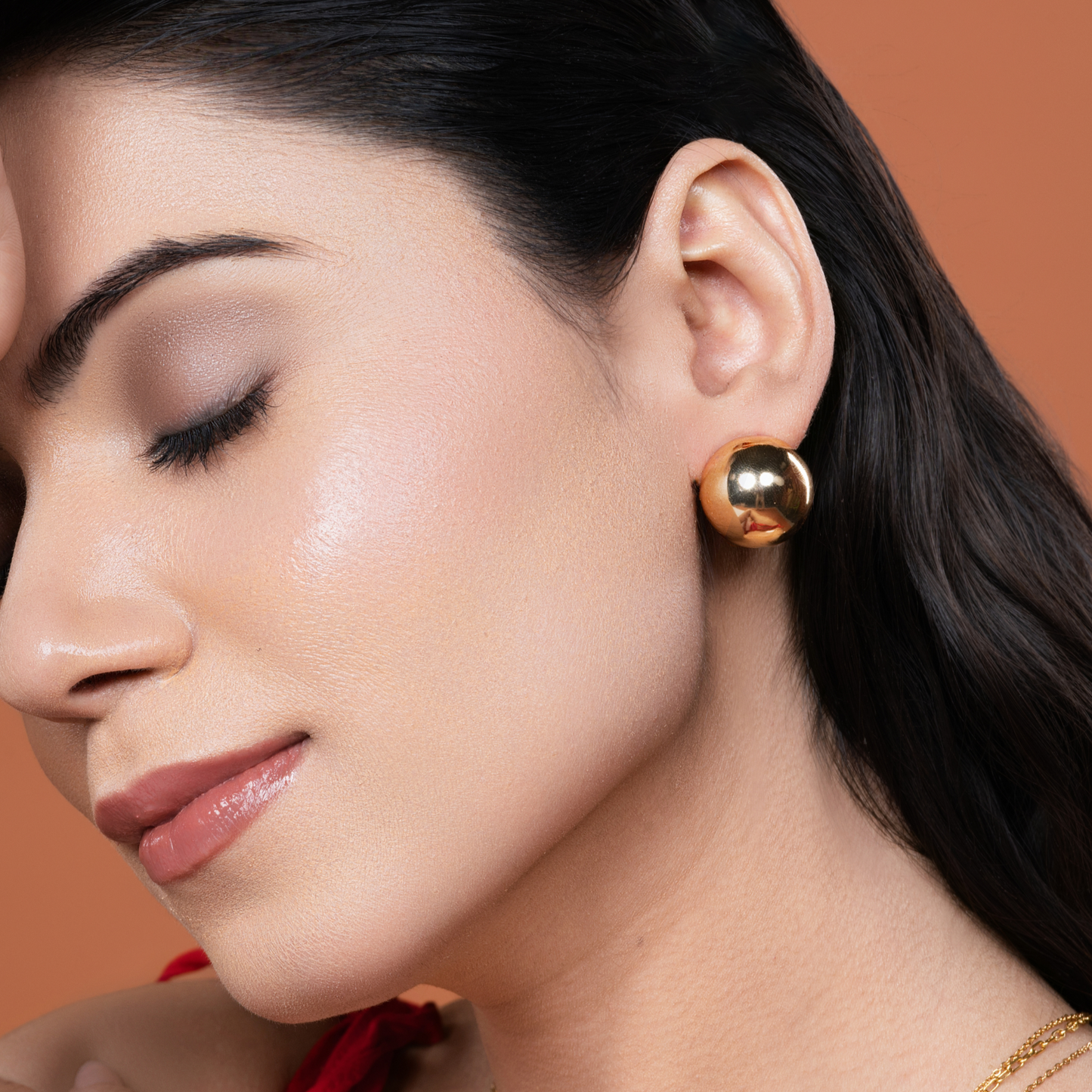 Ember Orb Earrings