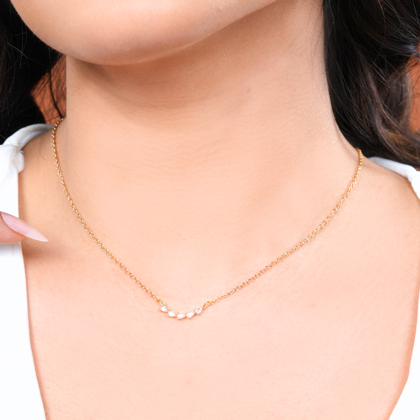 Luminous Diamond Necklace