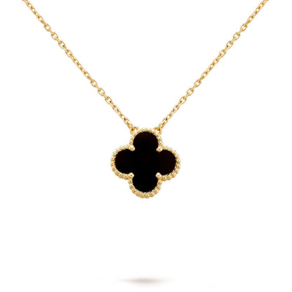 Reversible Clover Leaf Necklace