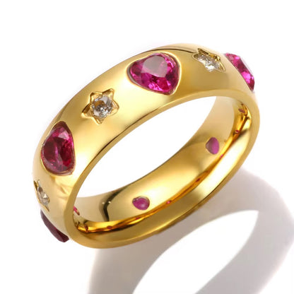 Red Heart Ring