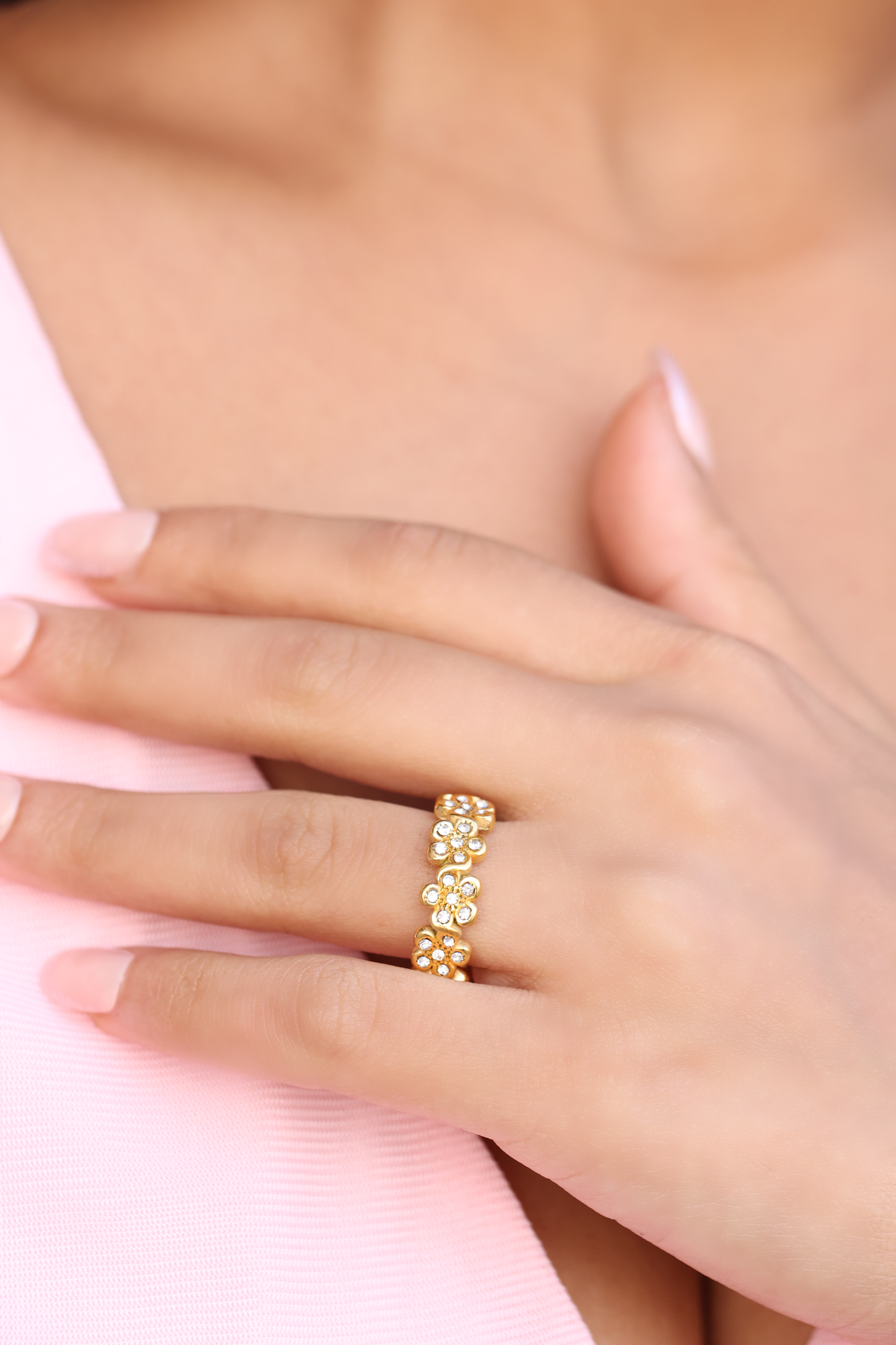 Rozy Flower Ring
