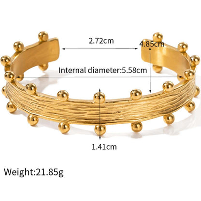 Regal Crest Cuff Bangle