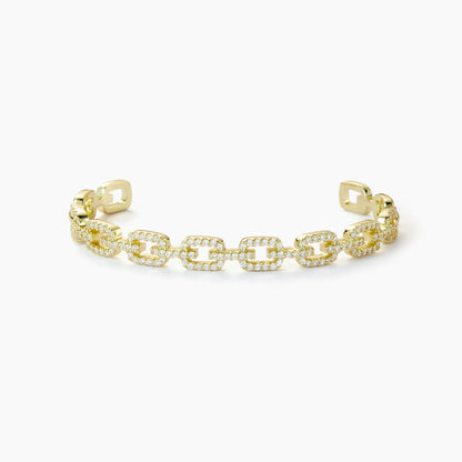 Star Gleam Diamond Cuff bracelet
