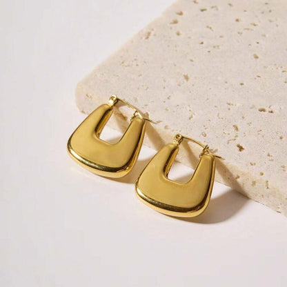 Gilded Grace Hoops