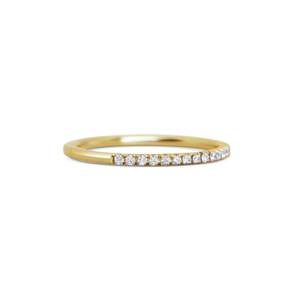 Diamond Stack Ring 2mm