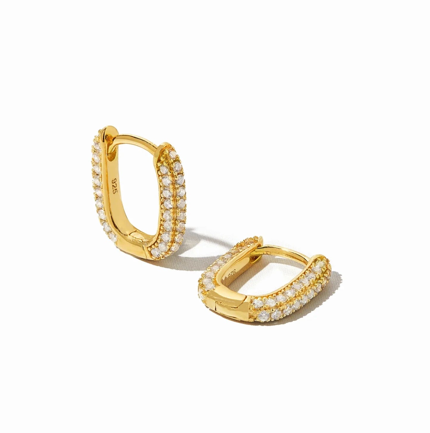 Stellar Curve - 925 Sterling Silver Earrings