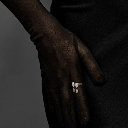 Cascade Gold Ring