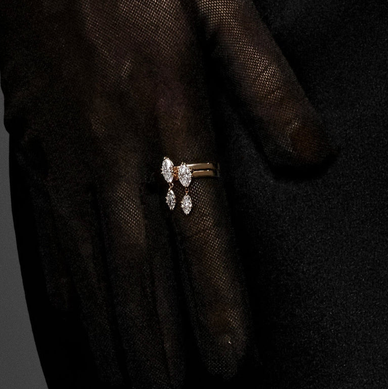 Cascade Gold Ring