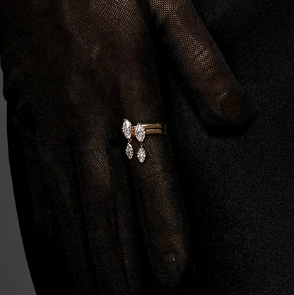 Cascade Gold Ring