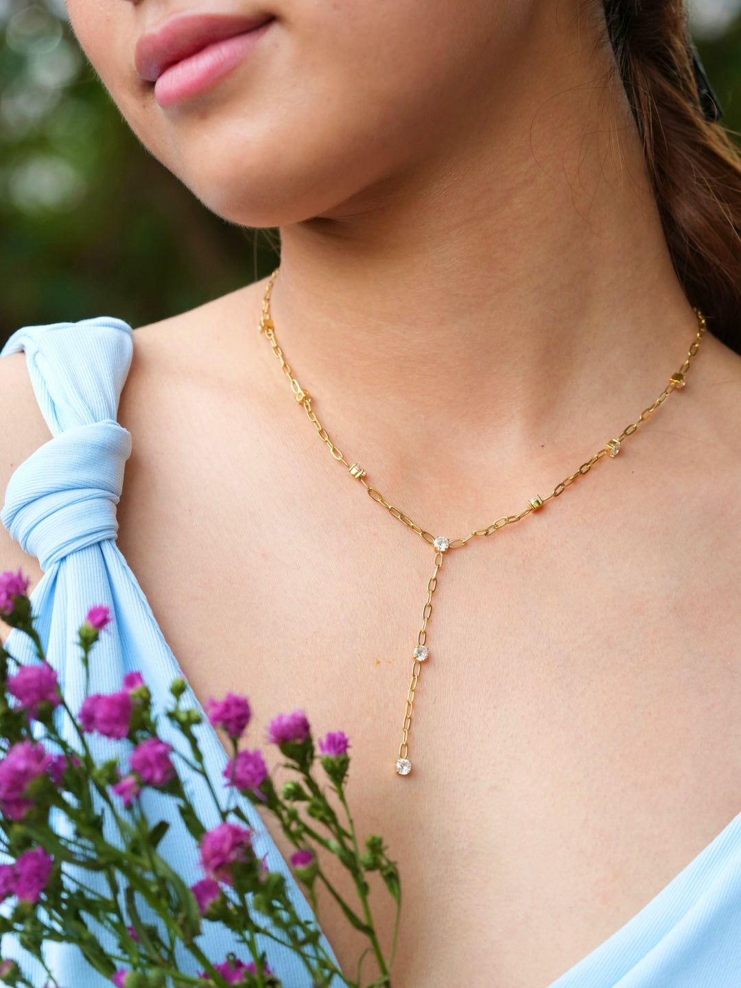 Eva Lariat Necklace