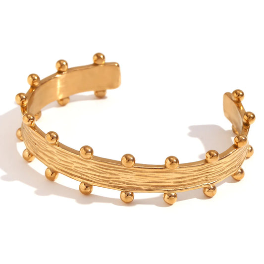 Regal Crest Cuff Bangle