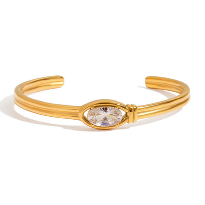 Oval Azure Bracelet