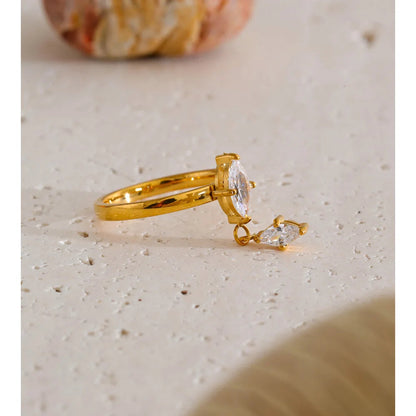 Cascade Gold Ring