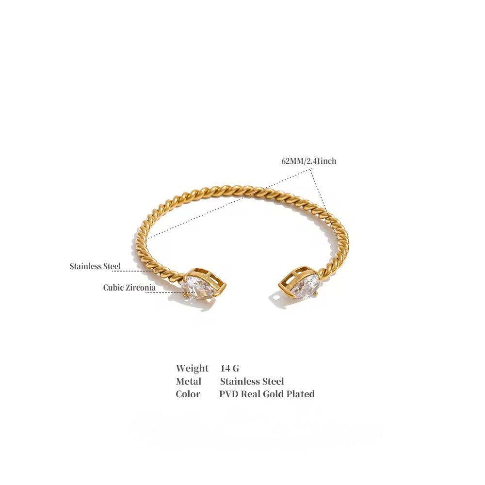 Twisted Rope Bracelet