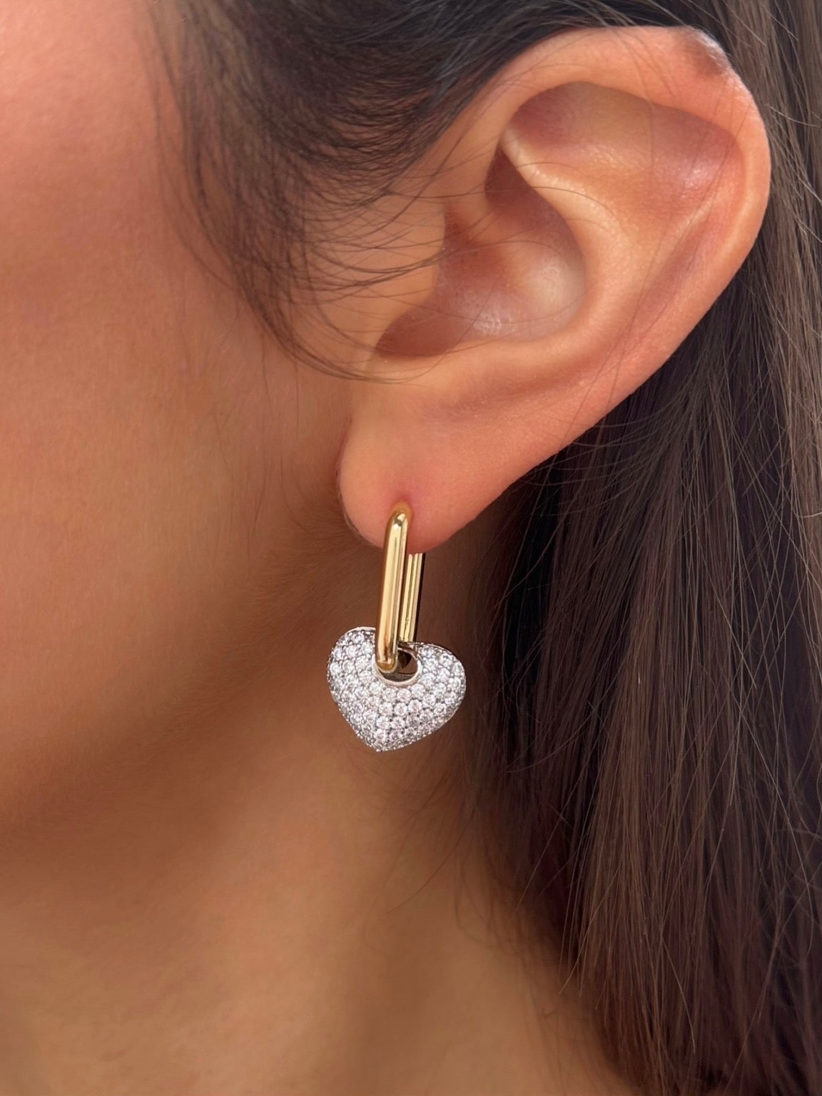 Evara Heart Earrings