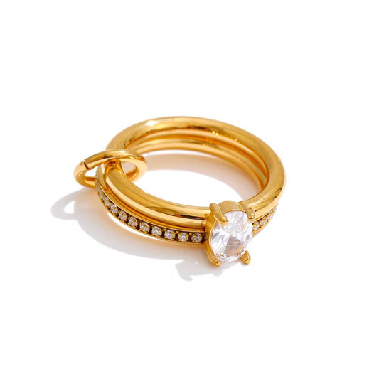 Solenne Diamond Ring