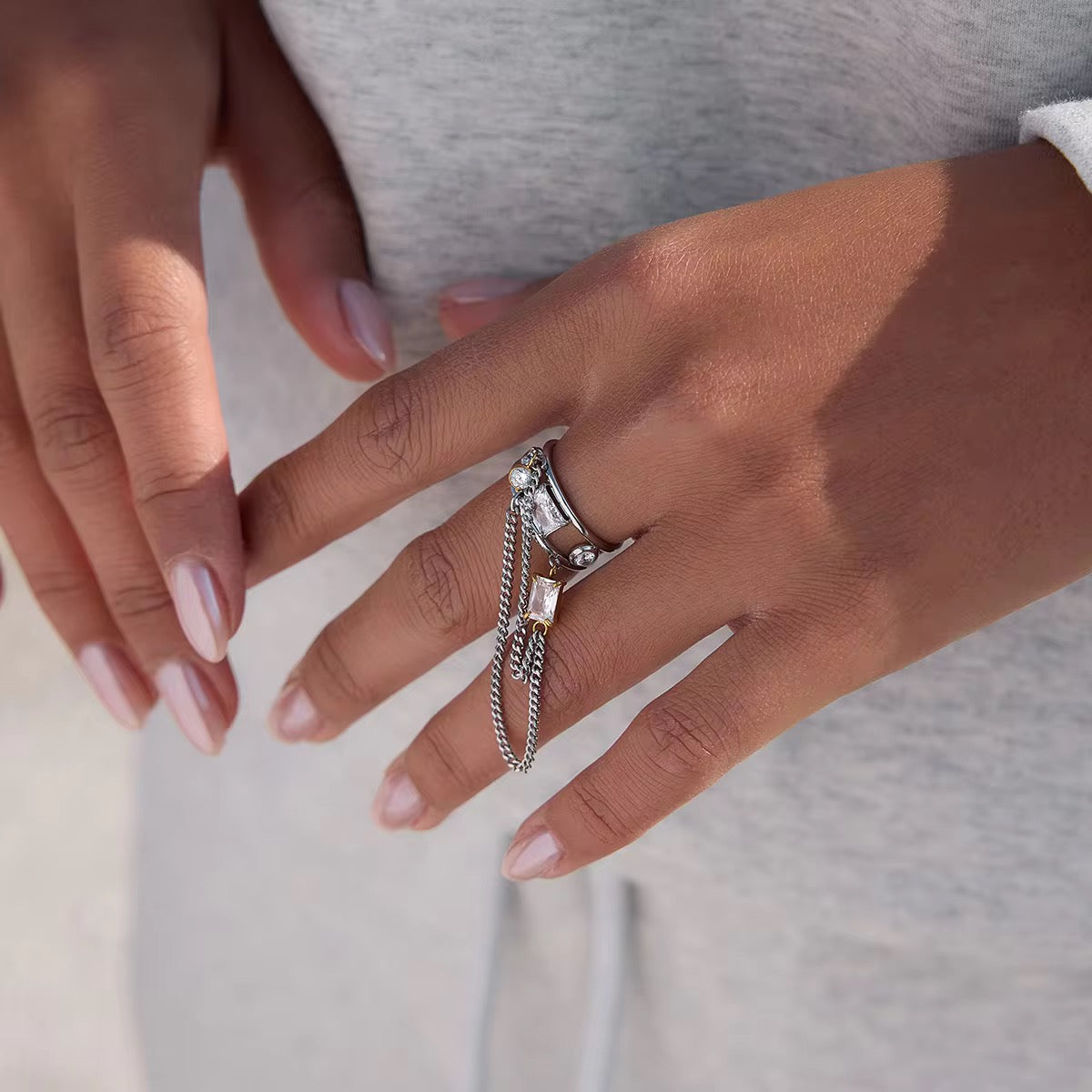 Celeste Chain Ring