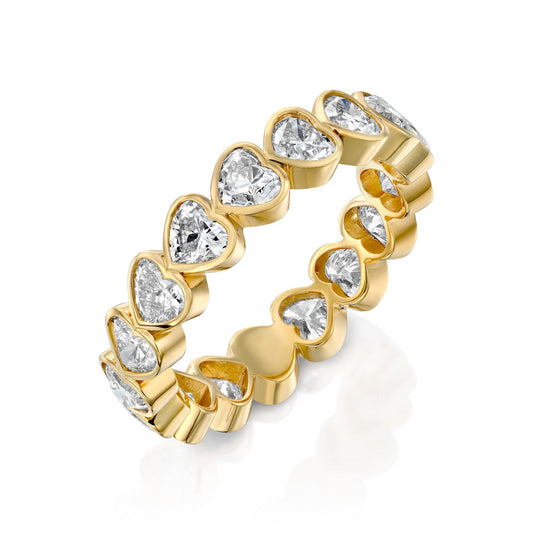 Heart Eternity Band Ring