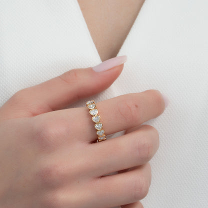 Heart Eternity Band Ring