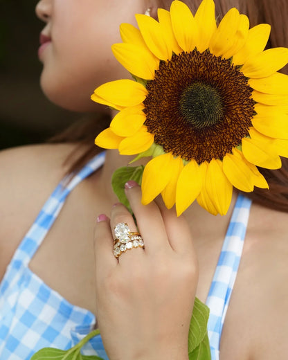 The Oval Solitaire Ring