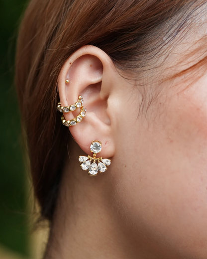 Elowen Bloom Earrings - 18K Gold Plated - Xiara
