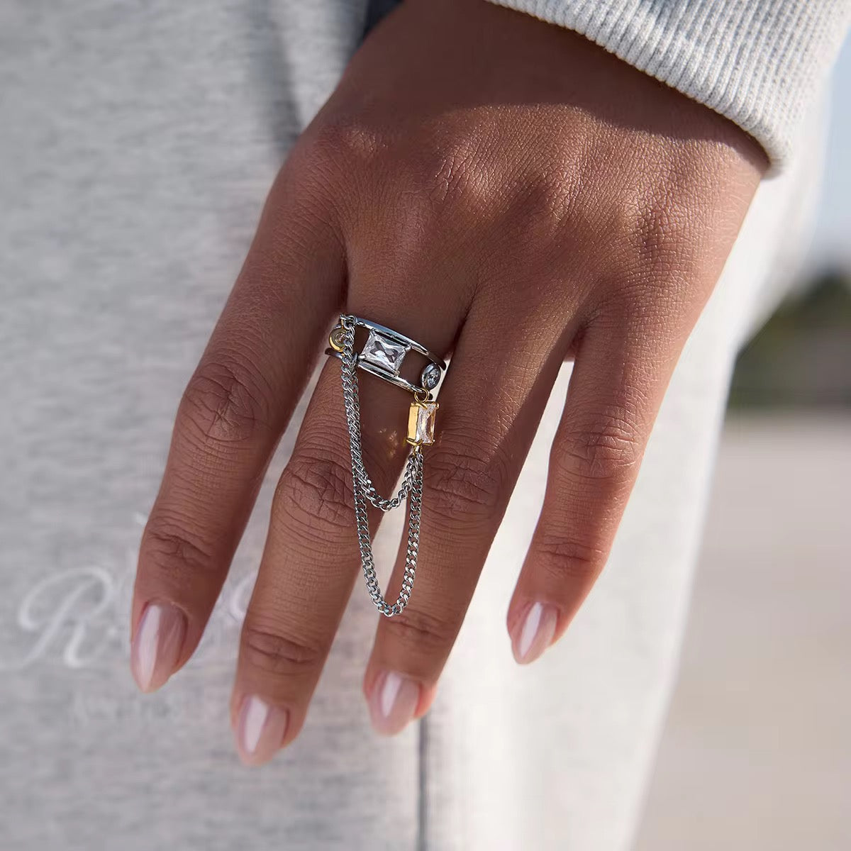 Celeste Chain Ring