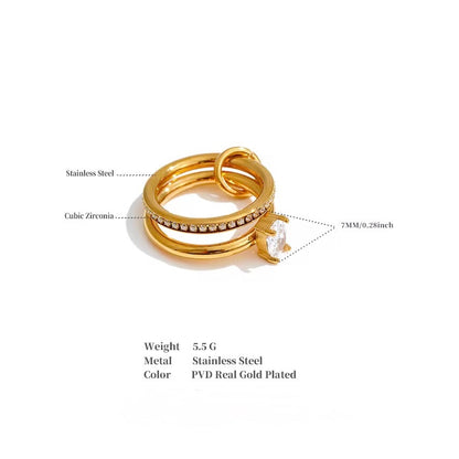 Solenne Diamond Ring
