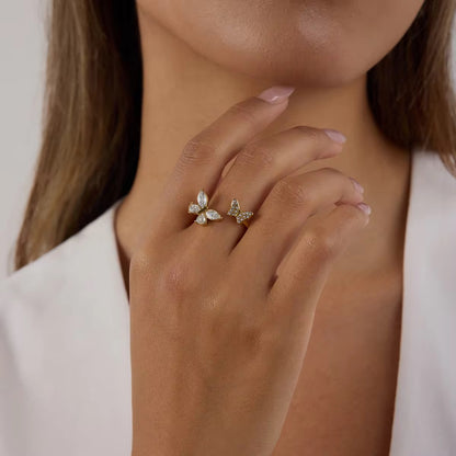 Butterfly Gold Ring