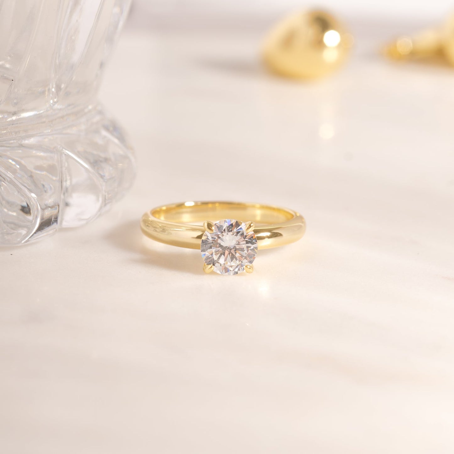 Round Solitaire Ring