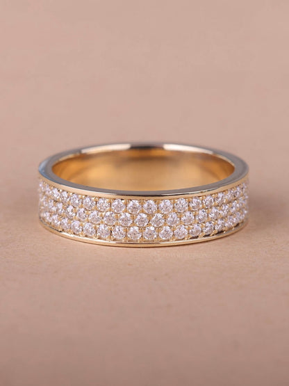 Clara Half Eternity Band Ring