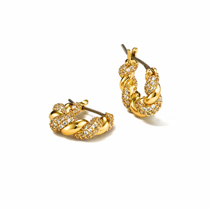 Eternal Sparkle Hoops