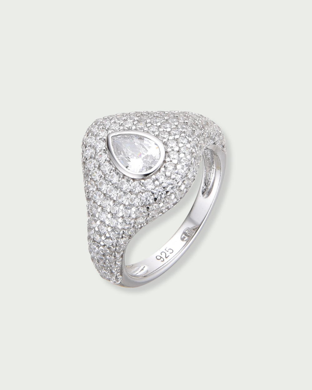 The Muse Pinky Ring - Argentium Silver