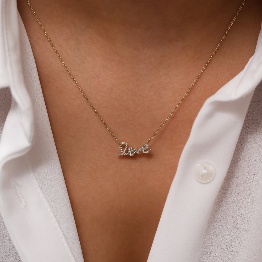 Love Diamond Necklace