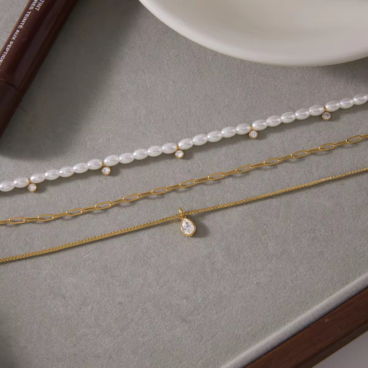 Pearl layered Necklace