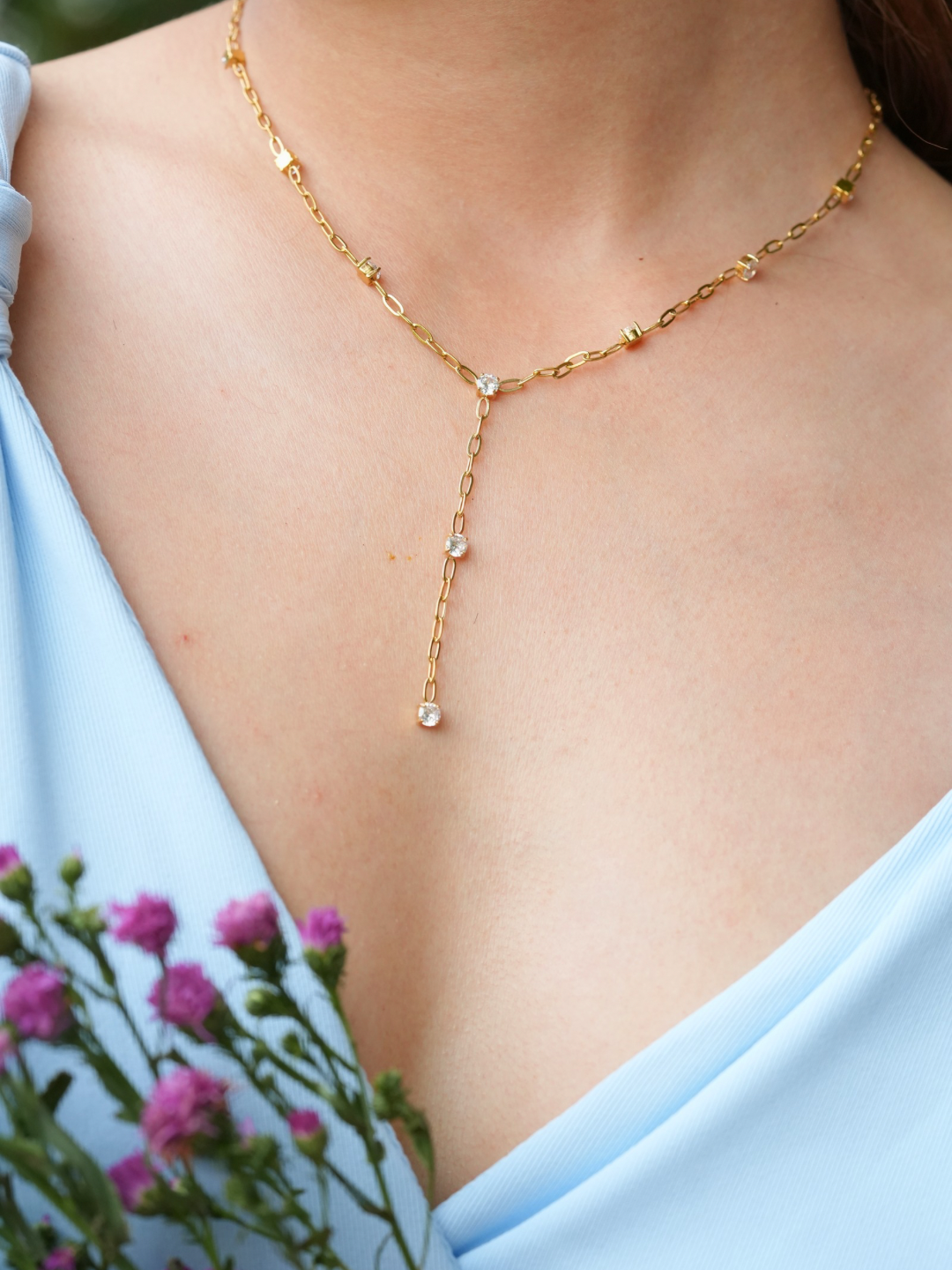 Eva Lariat Necklace