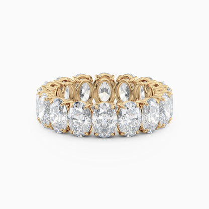 Oval Eternity Band Ring