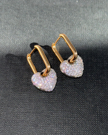 Evara Heart Earrings