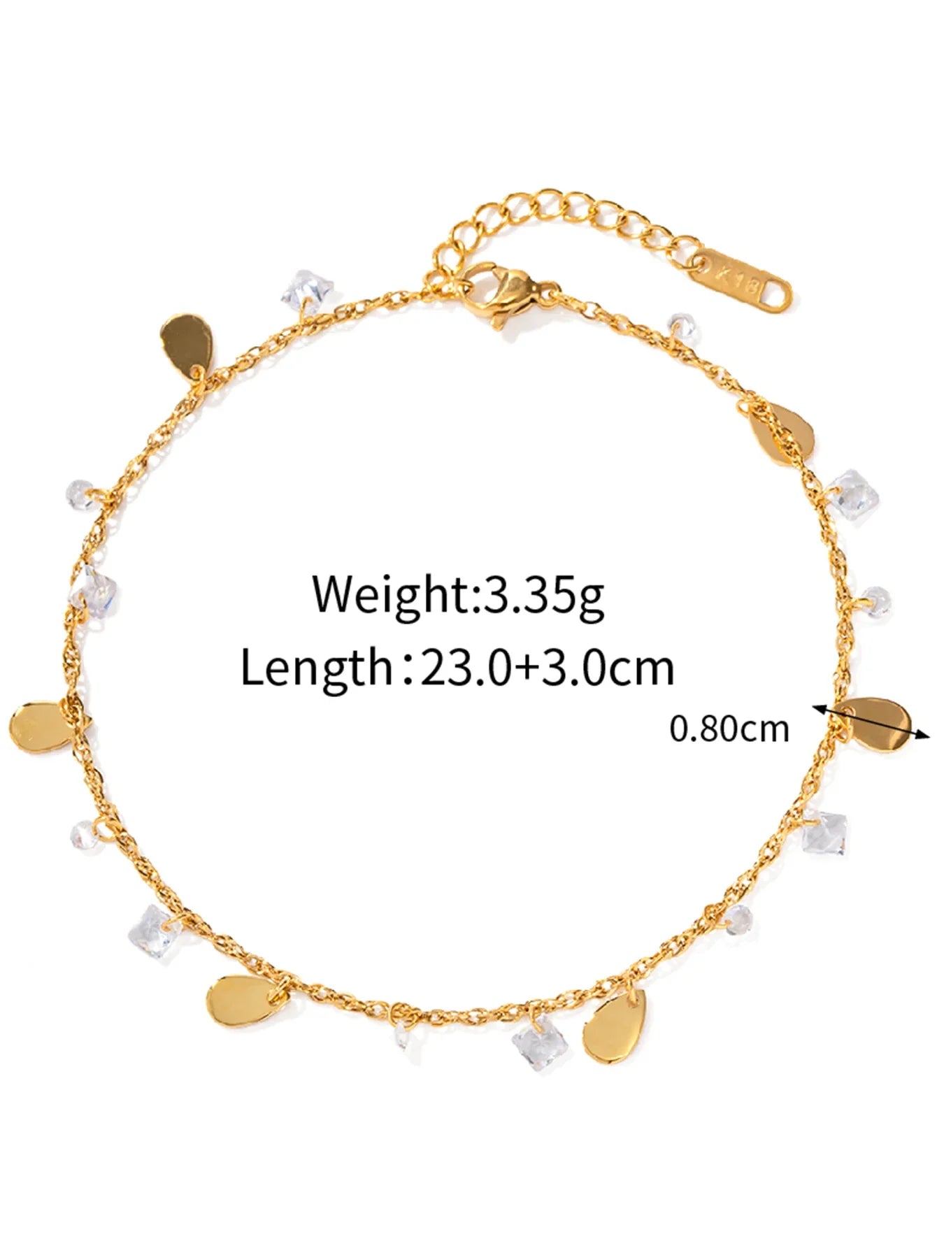 Ocean Breeze Anklet