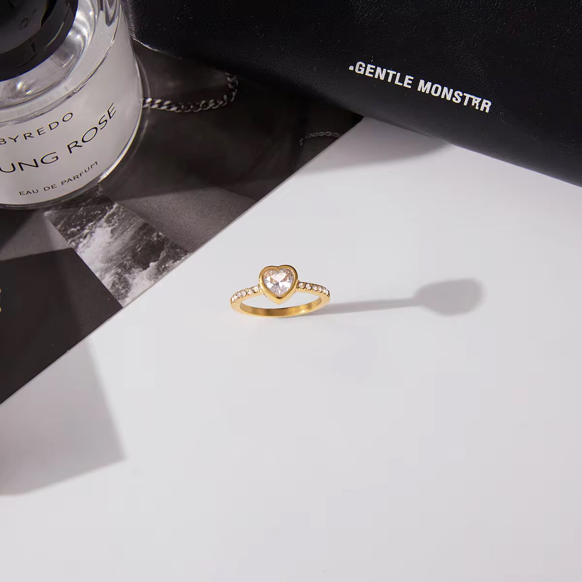 Heart Diamond Ring