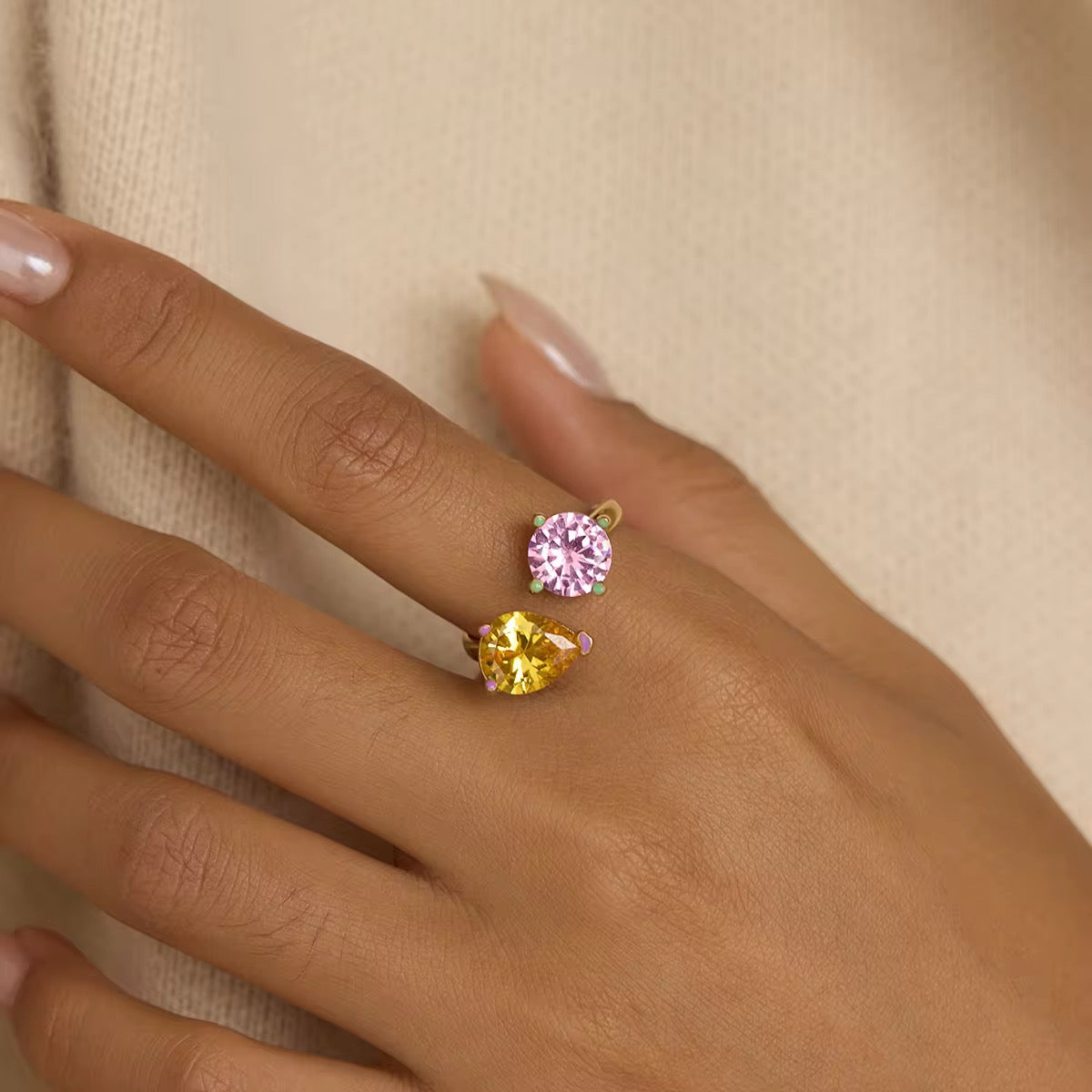 Amour Colorful Ring