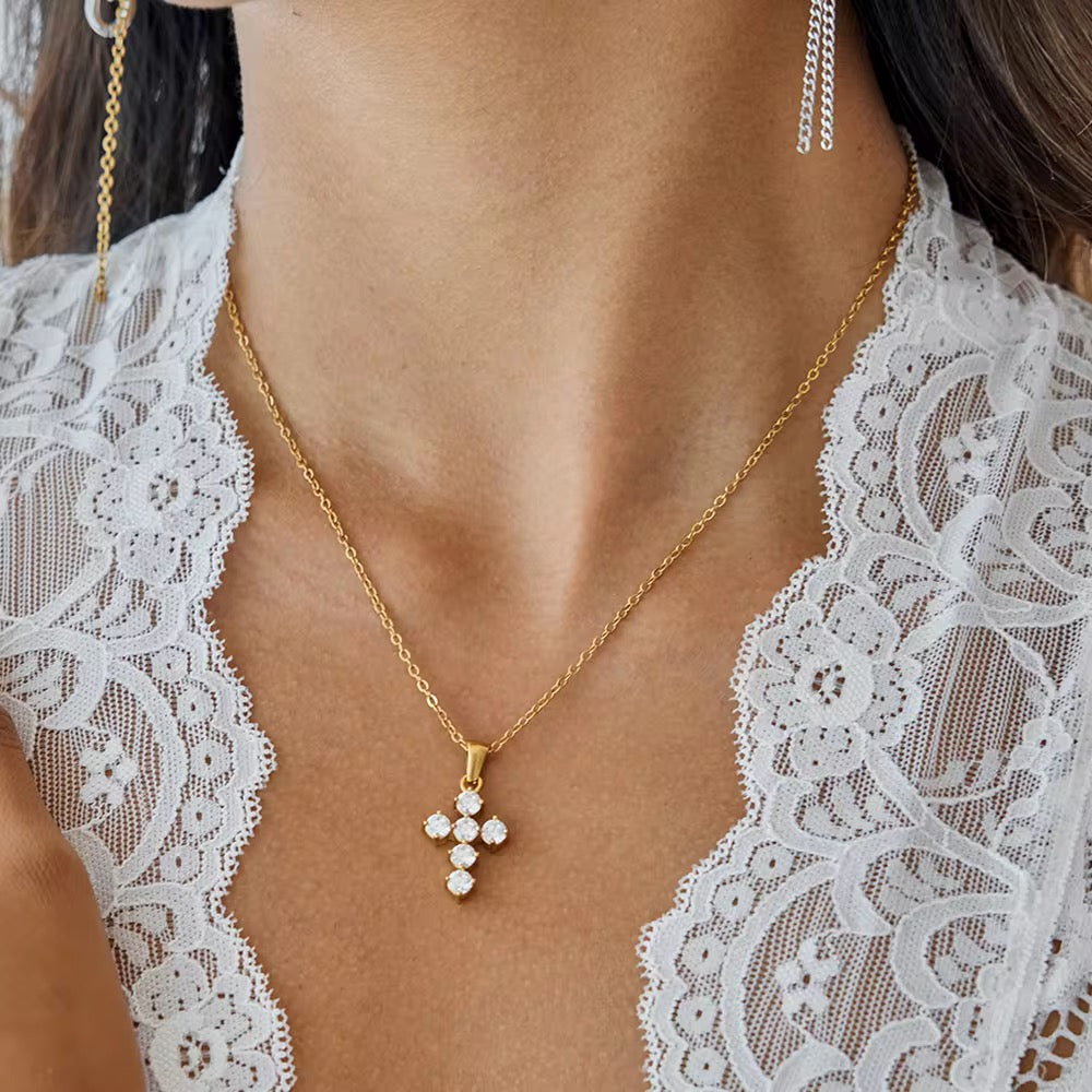 Bold Cross Necklace