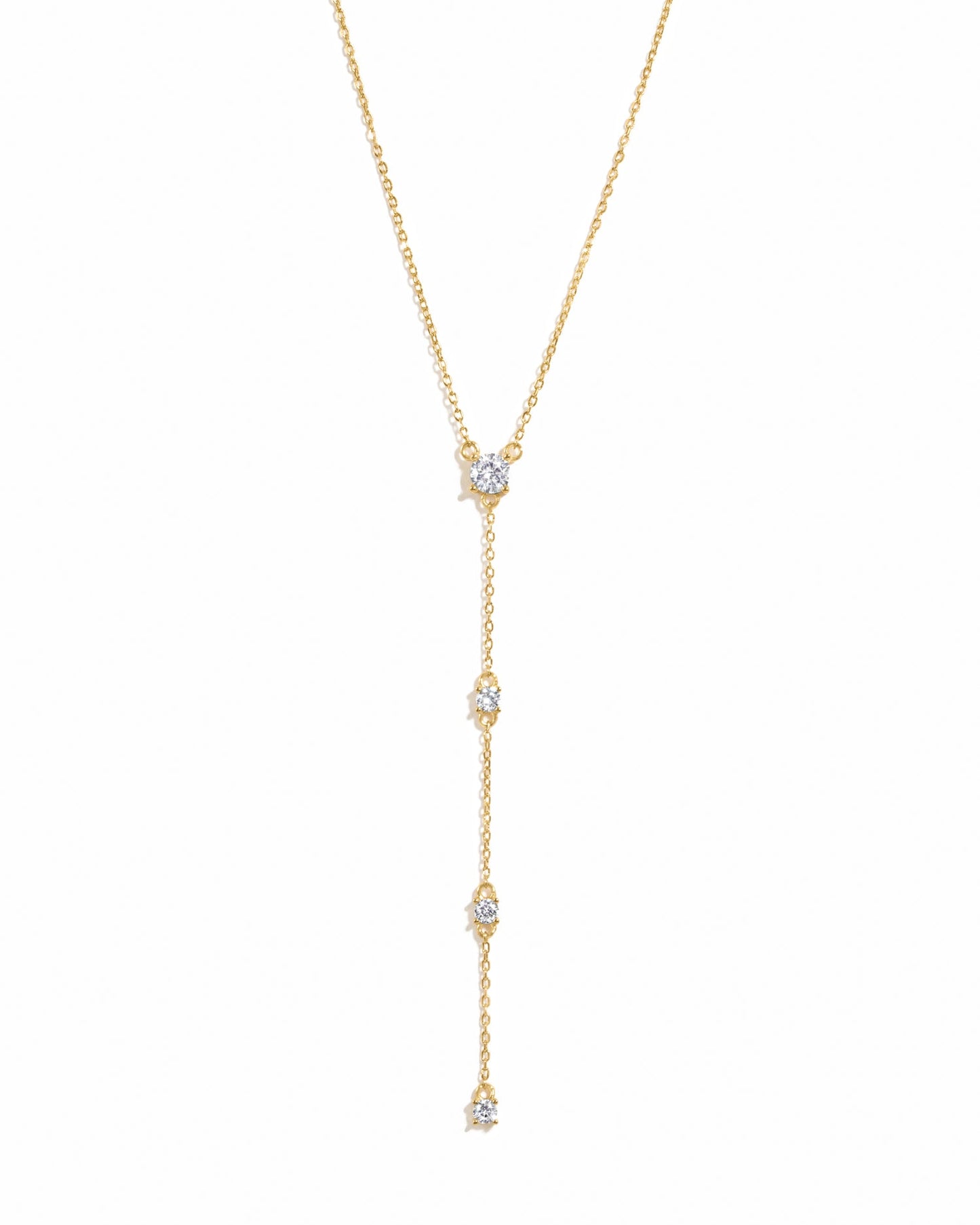 Luna Y Lariat Necklace