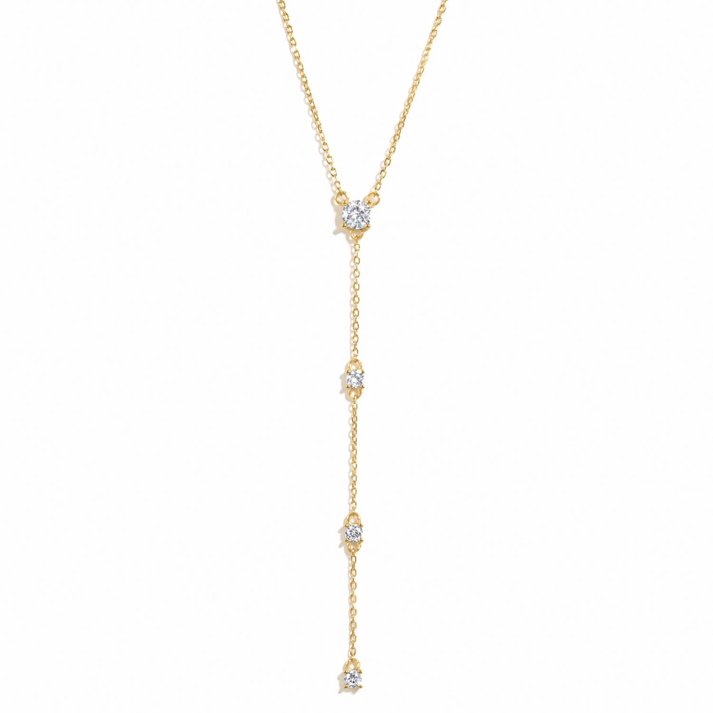 Luna Y Lariat Necklace