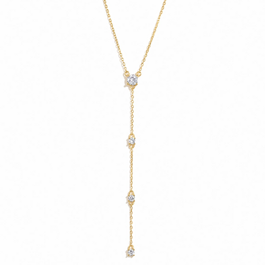 Luna Y Lariat Necklace