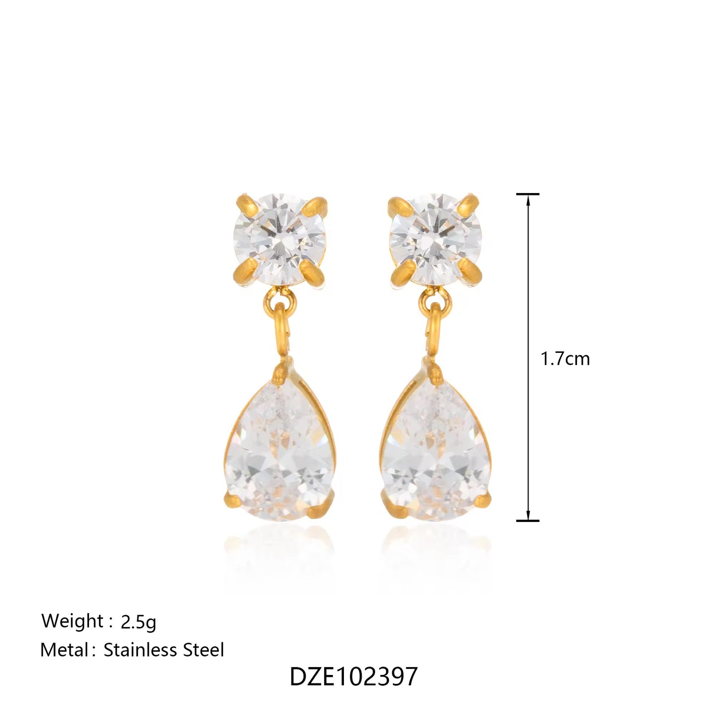 Pear Drop Earrings