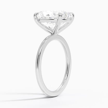The Oval Solitaire Ring
