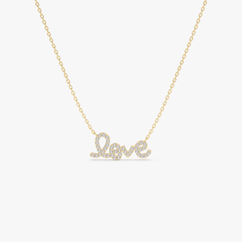 Love Diamond Necklace